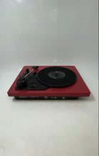 Load image into Gallery viewer, ION Audio Red Black Compact LP 3-Speed Record Player Not Tested
