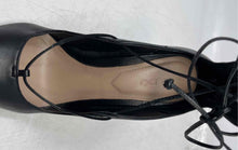 Load image into Gallery viewer, Aldo Womens Thylia Black Leather Pointed Toe Stiletto Pump Heels Size 6.5
