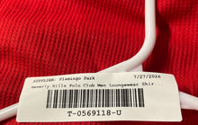 Load image into Gallery viewer, Beverly Hills Polo Club Mens Red Long Sleeve Crew Neck Loungewear T-Shirt Sz XL
