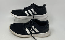 Load image into Gallery viewer, Adidas Womens Cloudfoam QT Racer DB0275 Black White Lace-Up Sneaker Shoes Size 6
