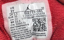 Load image into Gallery viewer, Nike Kids Jordan 7 Retro DJ2778-081 Black Red Yellow Sneaker Shoes Size 3Y
