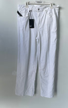 Load image into Gallery viewer, Paige Womens White Denim 5-Pocket Design Anessa Wide-Leg Jeans Size 33 With Tag
