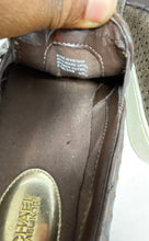 Load image into Gallery viewer, Michael Kors Womens Brown Leather Perforated Slip-On Low Top Sneaker Shoes Sz 9M
