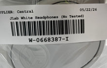 Load image into Gallery viewer, JLab JBuds Lux White Hybrid ANC Over-Ear Wireless Headphones Not Tested
