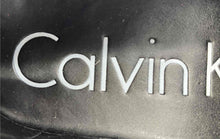 Load image into Gallery viewer, Calvin Klein Mens Bernard Black Leather Square Toe Slip-On Loafer Shoes Size 10

