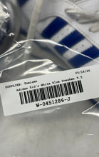 Load image into Gallery viewer, Adidas Kids Forum Mid FY4976 White Blue Mid Top Lace-Up Sneaker Shoes Size 5.5
