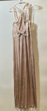 Load image into Gallery viewer, BCBGMAXAZRIA Womens Beige Animal Print Criss Cross Front Maxi Dress Size M
