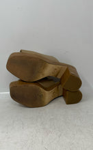 Load image into Gallery viewer, Michael Kors Womens Beige Open Toe Slip-On Block Heel Slide Sandals Size 7.5M
