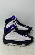 Load image into Gallery viewer, Nike Kids Jordan Pro Strong DC8418-102 White Black Purple Basketball Shoes Sz 6Y

