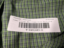 Load image into Gallery viewer, Tommy Hilfiger Mens Green Plaid Short Sleeve Regular Fit Button-Up Shirt Size L
