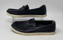Load image into Gallery viewer, Cole Haan Mens Black Leather Moc Toe Slip-On Penny Loafer Shoes Size 8.5M
