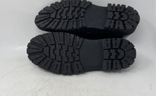 Load image into Gallery viewer, Aldo Mens Black Leather Slip-On Round Toe Penny Loafer Shoes Size 11
