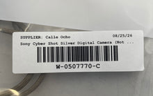 Load image into Gallery viewer, Sony Cyber-Shot Silver 5.1 Megapixel Slim &amp; Compact Digital Camera Not Tested
