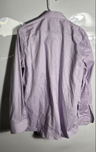Load image into Gallery viewer, Banana Republic Mens Light Purple Standard Fit Non-Iron Dress Shirt Sz M 15-15.5
