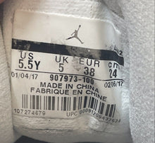 Load image into Gallery viewer, Nike Boys Air Jordan Jumpman Pro 907973-100 White Leather Basketball Shoes 5.5Y
