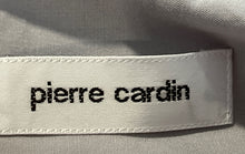 Load image into Gallery viewer, Pierre Cardin Mens Gray Long Sleeve Spread Collar Regular Fit Dress Shirt Size L
