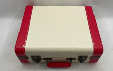 Load image into Gallery viewer, Crosley CR6019A-RE Ivory Red Portable Suitcase Style Turntable Record Player
