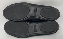 Load image into Gallery viewer, Authentic Tory Burch Womens Black Leather Slip-On Ballet Flats Size 8.5M Worn
