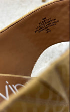 Load image into Gallery viewer, Calvin Klein Womens Cecily Beige Leather Slip-On Slide Sandals Size 8 M
