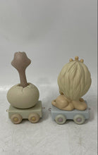 Load image into Gallery viewer, Enesco Precious Moments Birthday Train Series 2-Piece Porcelain Figurines In Box
