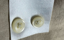 Load image into Gallery viewer, Calvin Klein Mens Beige Long Sleeve Collared Classic Fit Button-Up Shirt Size L
