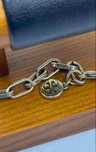 Load image into Gallery viewer, Authentic Tory Burch Women's Gold-Tone Black Cream Necklace
