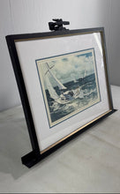 Load image into Gallery viewer, Manco Signed Wall Hanging Decorative Framed Sailing Boat Art Print
