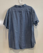 Load image into Gallery viewer, Cremieux Classics Mens Blue Short Sleeve Collared Button-Up Shirt Size XS

