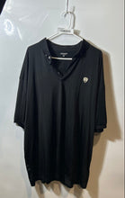 Load image into Gallery viewer, Madchuck Mens Black Short Sleeve Collared Polo Shirt Size 3XL
