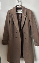 Load image into Gallery viewer, Guess Womens Brown Long Sleeve Pockets Trench Coat Size Medium
