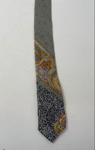 Load image into Gallery viewer, Laurant Benon Paris Mens Multicolor Paisley Print Silk Pointed Tie
