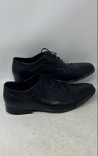 Load image into Gallery viewer, Florsheim Mens Jetson 14250-001 Black Leather Cap Toe Oxford Dress Shoes Sz 13M
