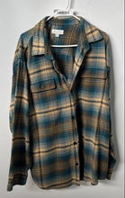 Load image into Gallery viewer, Free Assembly Mens Multicolor Plaid Flannel Long Sleeve Button-Up Shirt Size XXL
