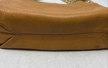 Load image into Gallery viewer, Michael Kors Womens Brown Leather Chain Strap Inner Pocket Shoulder Purse
