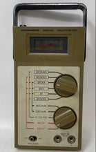 Load image into Gallery viewer, Radio Shack Micronta LCD Readout Brown Black Digital Multimeter Untested
