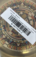 Load image into Gallery viewer, Cancun Mexican Mayan Aztec Brass Enamel Calendar Collectible Wall Hanging Plate
