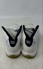 Load image into Gallery viewer, Nike Boys Air Jordan 11 Retro White Blue Lace-Up Sneakers Shoes Size 5.5Y
