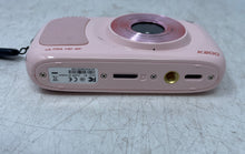 Load image into Gallery viewer, NBD K200 Pink 64 MP Ultra HD 4K 16x Zoom 3-Inch LCD Digital Camera Not Tested
