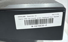 Load image into Gallery viewer, Casio CTK-720 Black Portable 61-Key USB Piano Electronic Keyboard Not Tested
