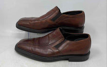 Load image into Gallery viewer, Alfani Mens Brown Leather Slip-On Square Toe Loafer Shoes Size 10.5M
