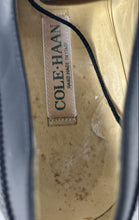 Load image into Gallery viewer, Cole Haan Mens Black Leather Wingtip Round Toe Lace-Up Derby Dress Shoes Sz 10D
