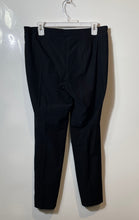 Load image into Gallery viewer, Eileen Fisher Womens Black Flat Front Straight Leg Pull-On Ankle Pants Size M
