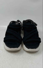 Load image into Gallery viewer, UGG Womens LA Sun Black White Open Toe Hook &amp; Loop Sport Sandals Size 8
