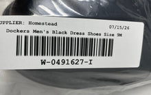 Load image into Gallery viewer, Dockers Mens Black Leather All Motion Comfort Lace-Up Oxford Dress Shoes Size 9M
