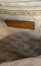 Load image into Gallery viewer, Michael Kors Womens Brown Leather Inner Pocket Double Strap Shoulder Handbag
