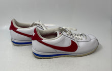 Load image into Gallery viewer, Nike Mens Cortez Basic 72' White Red Leather Lace-Up Sneaker Shoes Size 9
