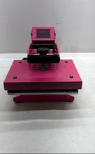 Load image into Gallery viewer, Shenzhen Hugang CP912-120 Pink Sublimation Craft Heat Press Machine Not Tested

