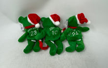 Load image into Gallery viewer, Set Of 6 Pcs Salvino's Bamm Beano's Christmas Bears 1998 Plush Toy Figure
