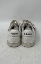 Load image into Gallery viewer, Adidas Boys Grand Court EF0109 White Low Top Hook &amp; Loop Sneaker Shoes Size 2
