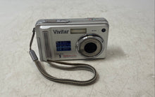 Load image into Gallery viewer, Vivitar ViviCam 6330S Silver 6.2MP 2.5 In LCD 3X Zoom Digital Camera Not Tested
